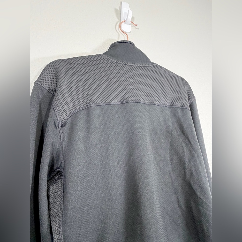 Nike Pullover Performance Jacket Zipper Sweatshirt Dri-Fit Athletic Gray Men M - Picture 8 of 8
